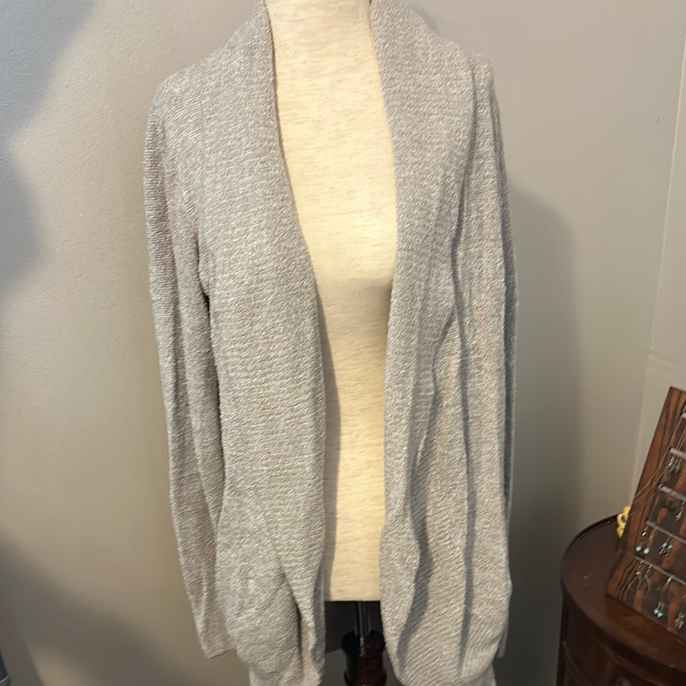 Barefoot Dreams Soft Taupe Cardigan